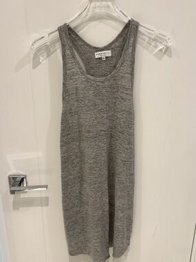 Community Heather Gray Racerback Tank Dress - Medium - $20